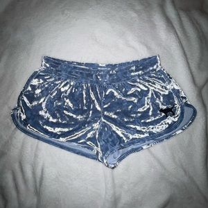 Victorias Secret PINK velvet shorts